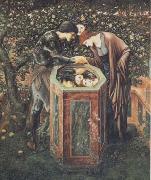 Sir Edward Coley Burne-Jones The Baleful Head (mk28) oil painting artist